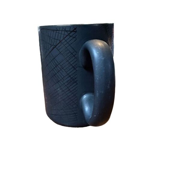 M&M's World Road Map New York City Black Map Ceramic Coffee Mug New 8 oz - Picture 7 of 7